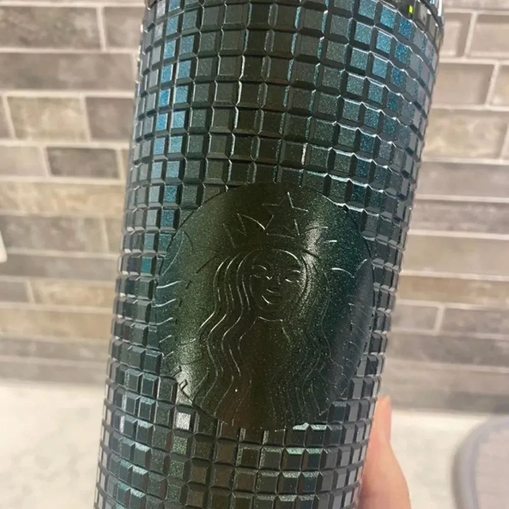 STARBUCKS HOLIDAY 2021 GREEN GRID VENTI - Picture 2 of 4